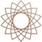 Ekena Millwork Eleanor Wood Fretwork Pierced Ceiling Medallion, Wood (Paint Grade), 34"OD x 13 1/8"ID x 3/8"T CMWP34X34X0375EAMF - alternate 1